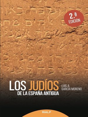 cover image of Los judíos de la España antigua